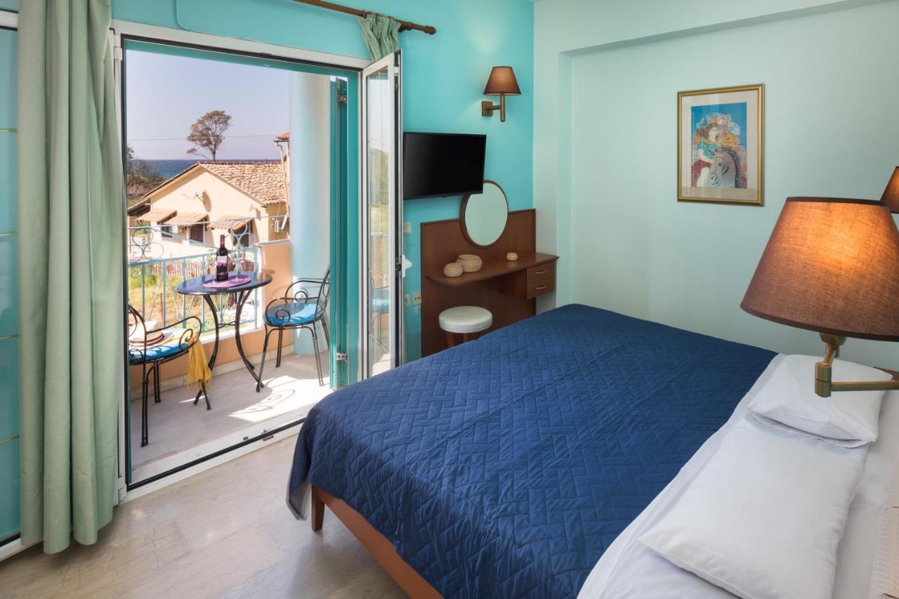 Poseidon Suites By Corfuescapes อากิออส กอร์ดิออส ภายนอก รูปภาพ